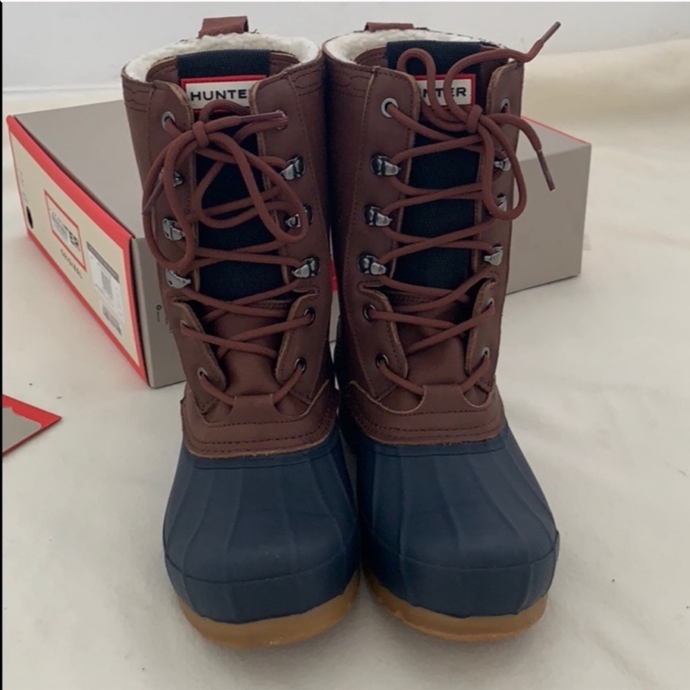 hunter insulated pac rain/snow boots - Picture 7 of 8